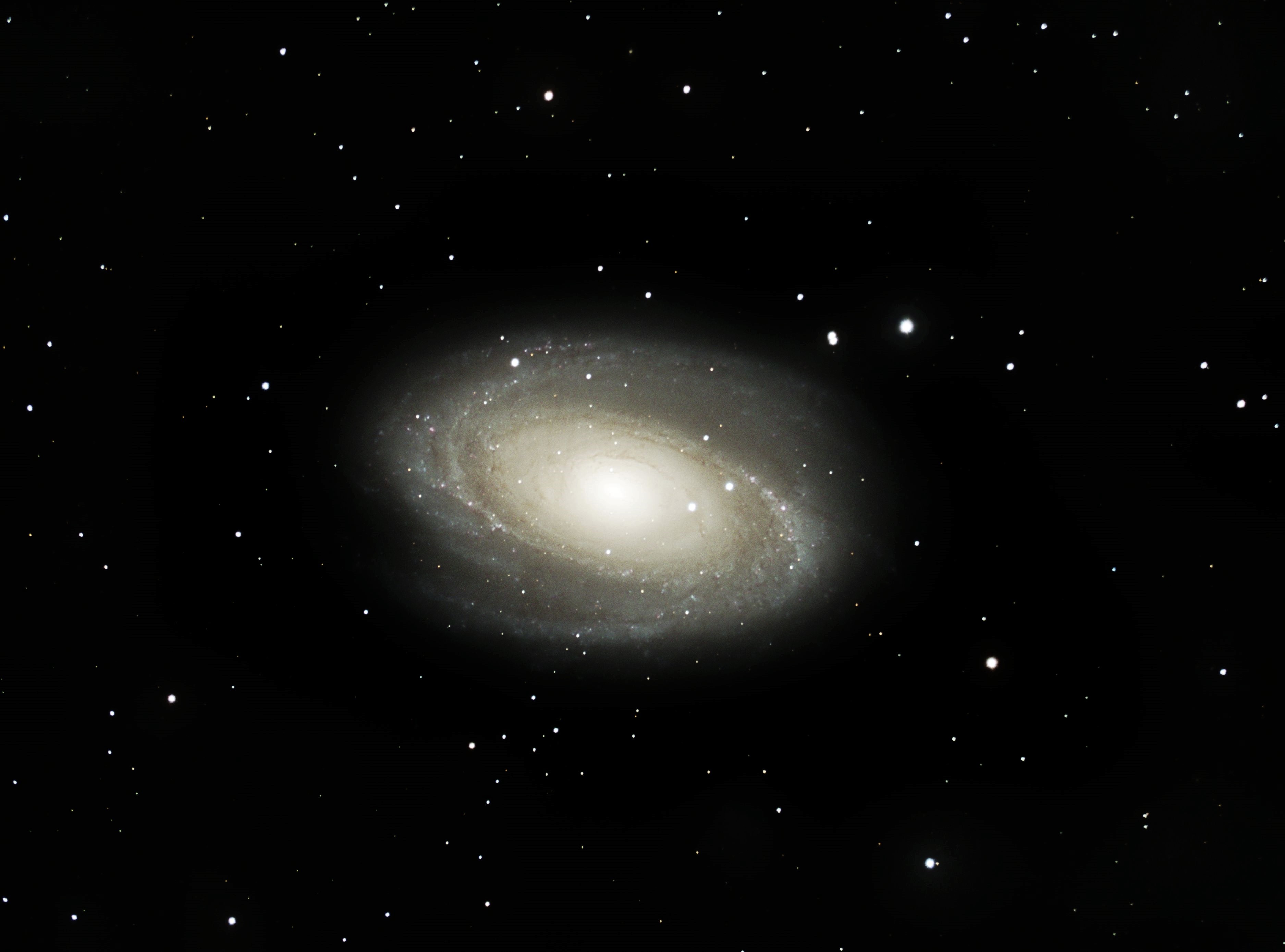 Bode's Galaxy normalised and sharpened